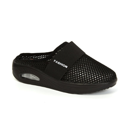 Sofia - Women's Orthopedic Backless Slip-On Shoes, Cushioned Comfort Mules