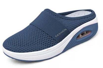 Sofia - Women's Orthopedic Backless Slip-On Shoes, Cushioned Comfort Mules