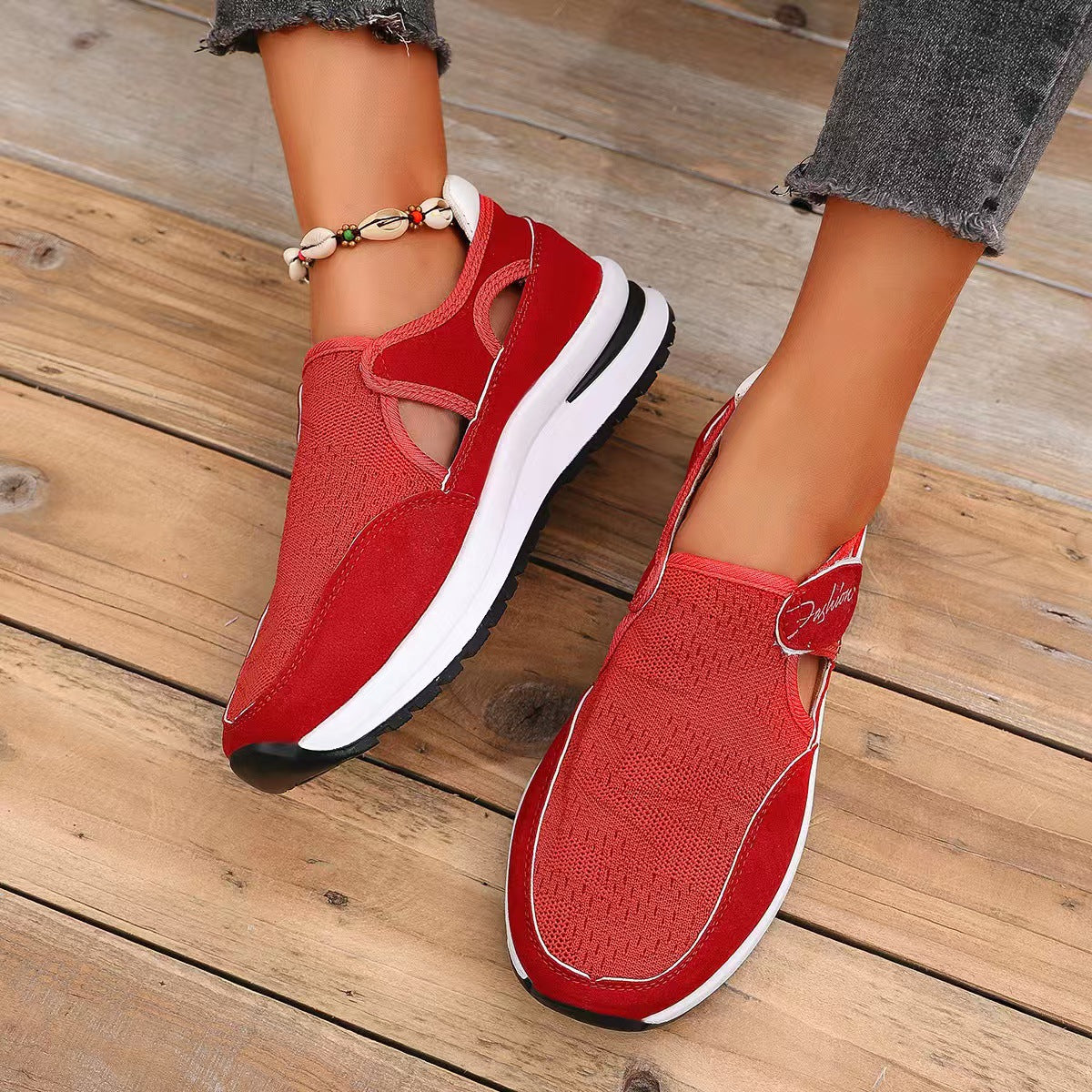Cleo - Women's Orthopedic Cut-Out Sneakers, Lightweight Comfort Shoes