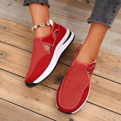 Cleo - Women's Orthopedic Cut-Out Sneakers, Lightweight Comfort Shoes