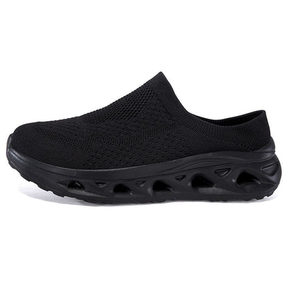 Jude - Unisex Wide-Fit Knit Slip-On Sneakers, Breathable Lazy Comfort Shoes
