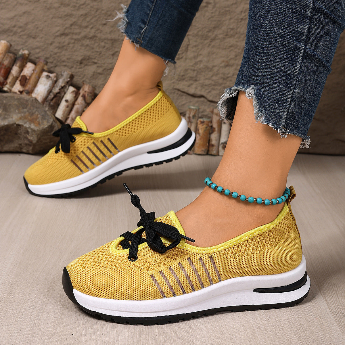 Isla - Women's Orthopedic Knit Running Shoes, Cushioned Comfort Sneakers