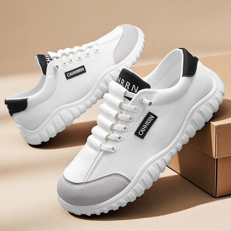 Liam - Men's Wide-Fit Orthopedic Sneakers, Lace-Up Comfort Trainers