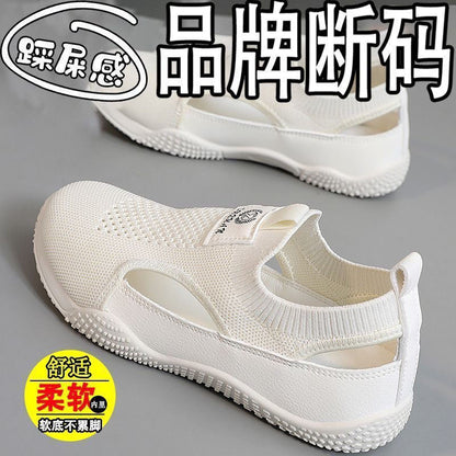 Ivy - Women's Orthopedic Cut-Out Slip-On Shoes, Breathable Comfort Sneakers