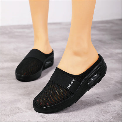 Sofia - Women's Orthopedic Backless Slip-On Shoes, Cushioned Comfort Mules