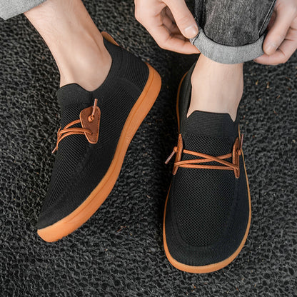 Reef - Men's Wide-Toe Orthopedic Running Shoes, Breathable Knit Sneakers