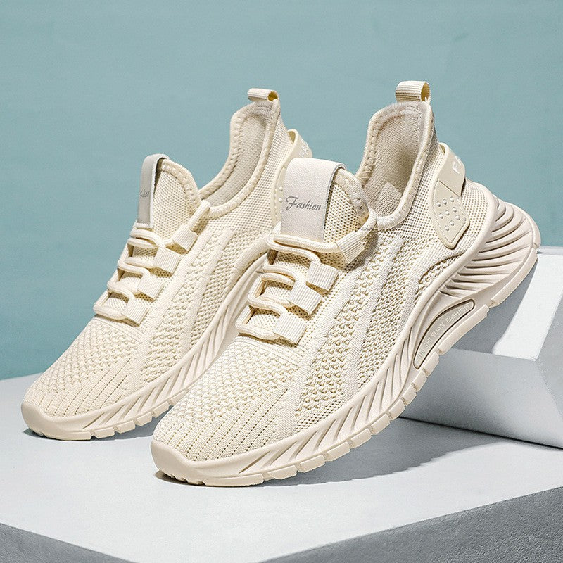 Nova - Women's Breathable PVC Canvas Sneakers, Lightweight Sport Casual Shoes