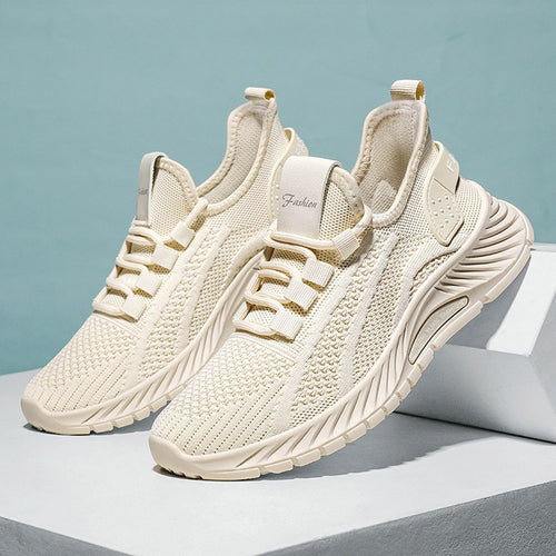 Nova - Women's Breathable PVC Canvas Sneakers, Lightweight Sport Casual Shoes