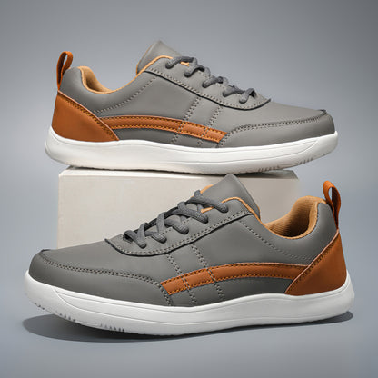 Ezra - Men's Orthopedic Wide-Toe Lace-Up Shoes, Cushioned Comfort Sneakers