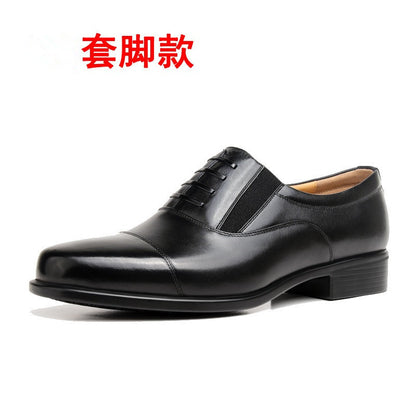 Wade - Men's Tri-Stitch Formal Oxfords, Classic Lace-Up Dress Shoes