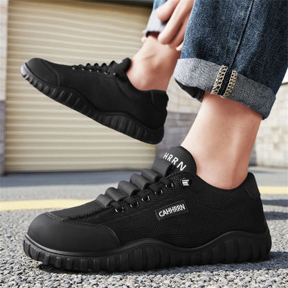Liam - Men's Wide-Fit Orthopedic Sneakers, Lace-Up Comfort Trainers