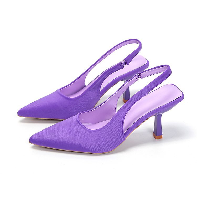 Skye - Women's Pointed-Toe Stiletto Sandals, Backless Fairy Heels