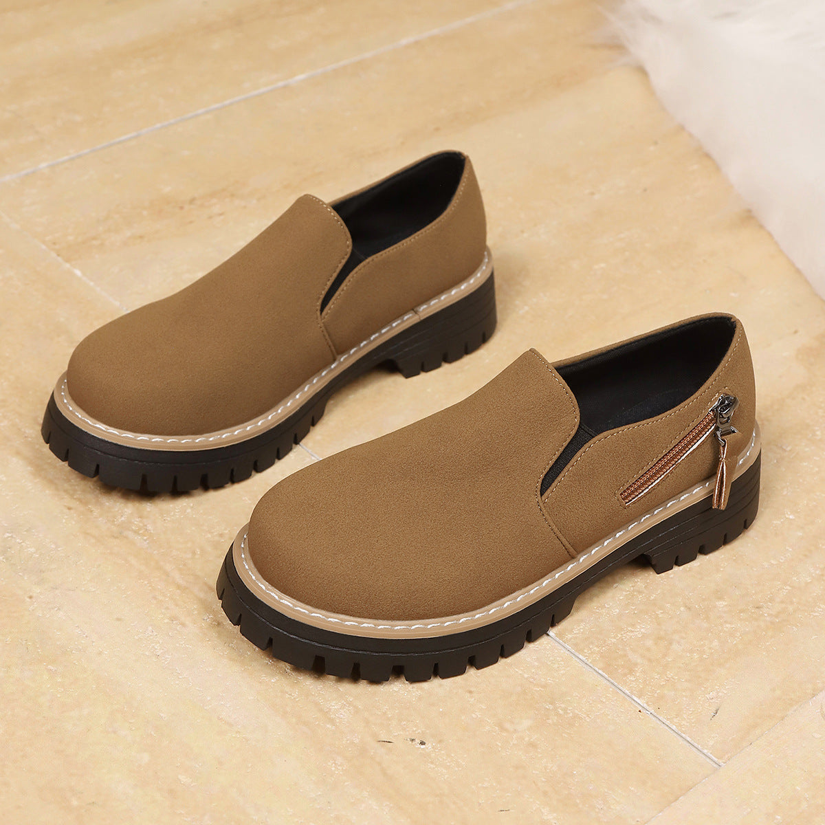Skye - Women's Suede Chelsea Boots, Side-Zip Ankle Booties