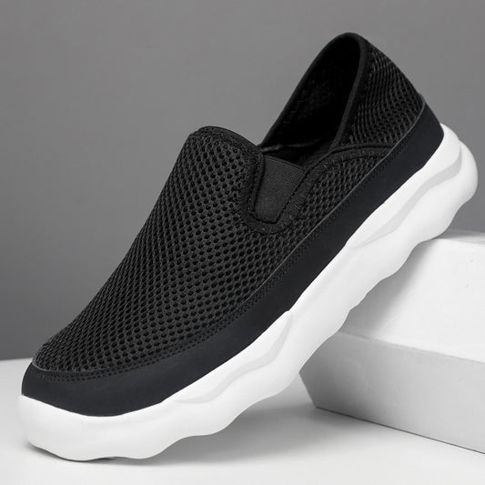 Jude - Men's Wide Fit Orthopedic Slip-On Shoes, Breathable Mesh Loafers