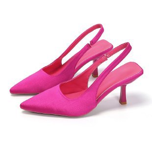 Skye - Women's Pointed-Toe Stiletto Sandals, Backless Fairy Heels