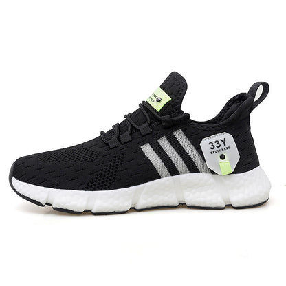 Hugo - Men's Flyknit Running Shoes, Lightweight Breathable Mesh Sneakers