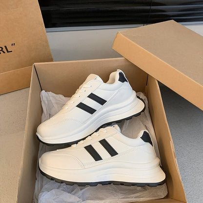 Nova - Women's Korean-Style Student Running Sneakers, Trendy Casual Shoes