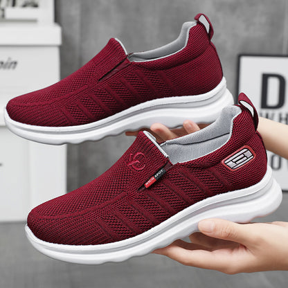 Edie - Women's Orthopedic Canvas Walking Shoes, Soft Sole Comfort Sneakers