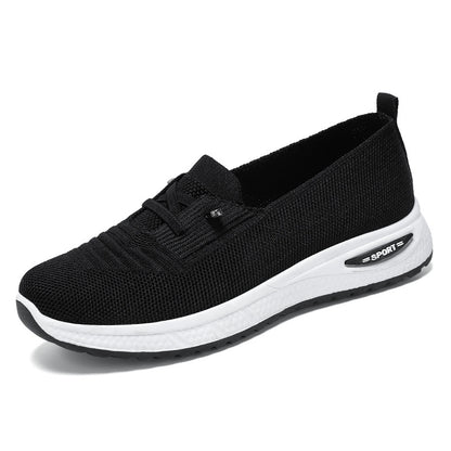 Tess - Women's Breathable Comfort Flats, Soft Sole Everyday Casual Shoes