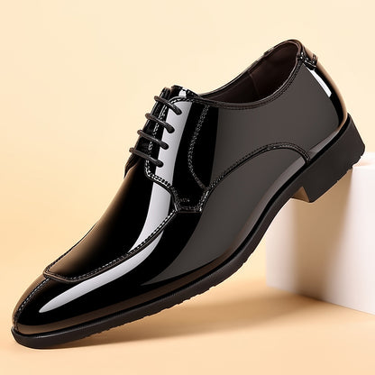 Tate - Men's Breathable Soft Sole Business Shoes, British Formal Oxfords