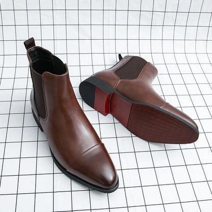 Orrin Signature Leather Chelsea Boots