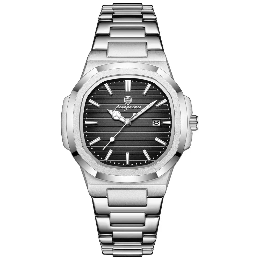 Casvian Foundation: Stainless Steel Watch