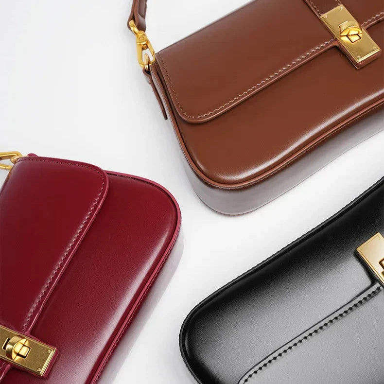 Casvian Leather Shoulder Bag
