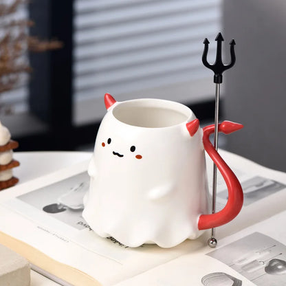 Kawaii Devil Ghost Mug