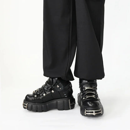 Rebel Rider Punk Ankle Shoes