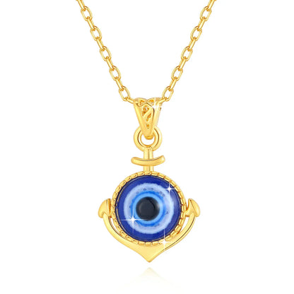 Celestial Eye 18K Gold Evil Eye Necklace
