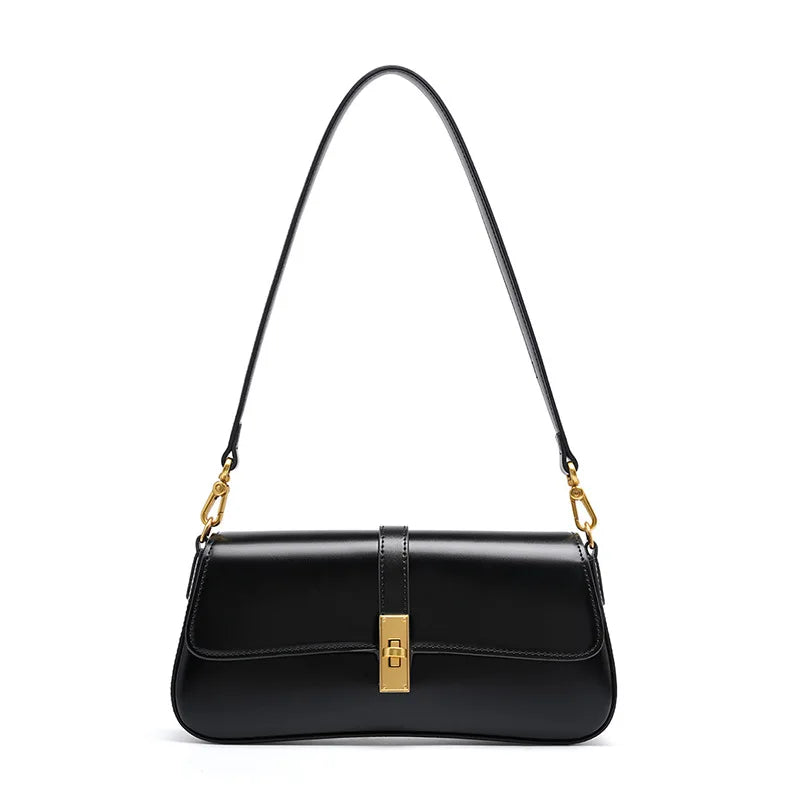 Casvian Leather Shoulder Bag