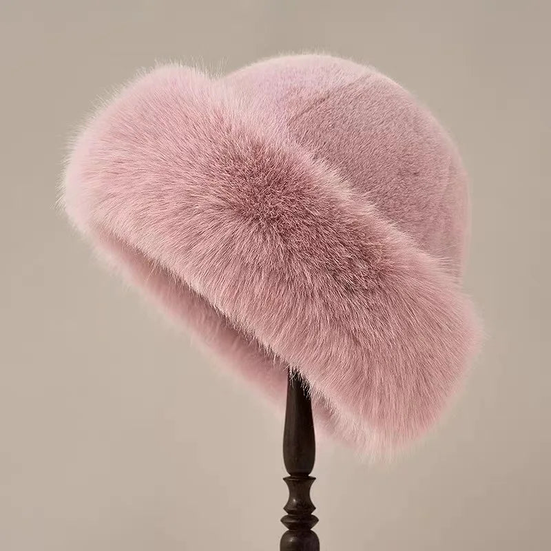 Chic plush hat – winter edition 2025