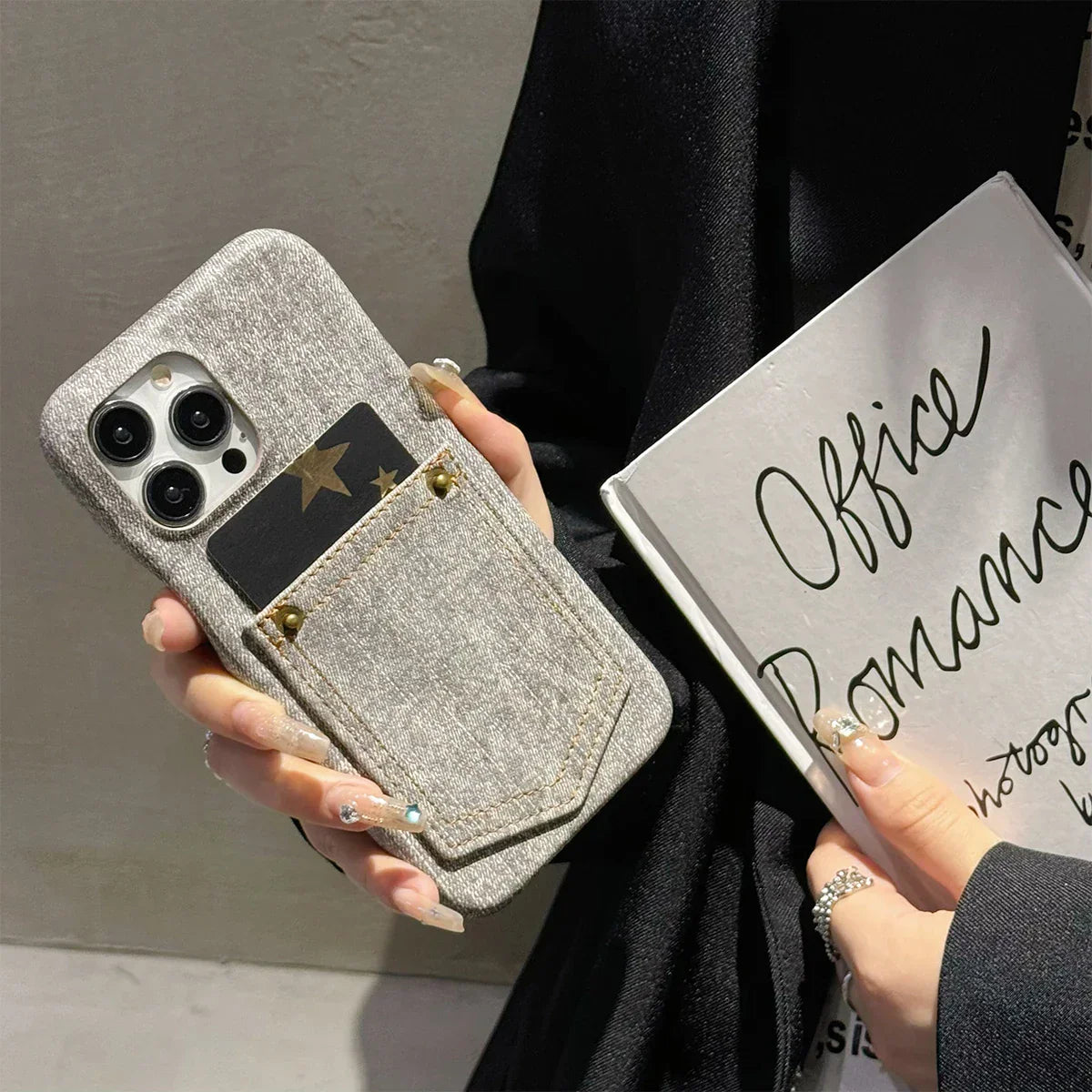 Indigo Denim iPhone Case