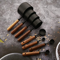 8Pcs Black