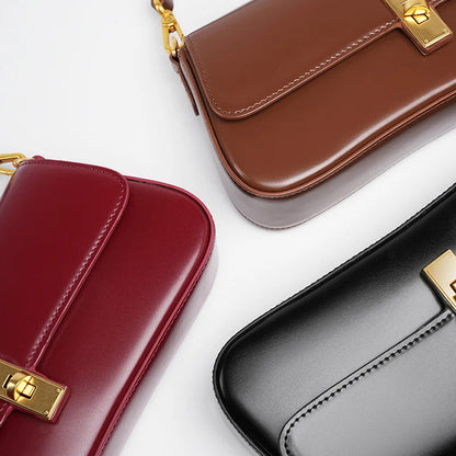 Casvian Leather Shoulder Bag