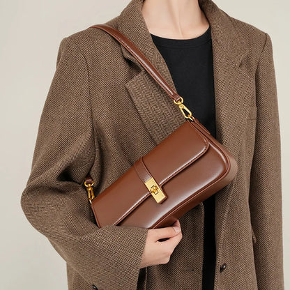 Casvian Leather Shoulder Bag