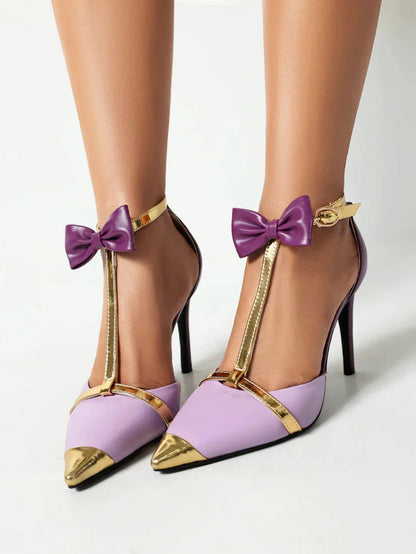 Danica Radiant T-Strap High Heels