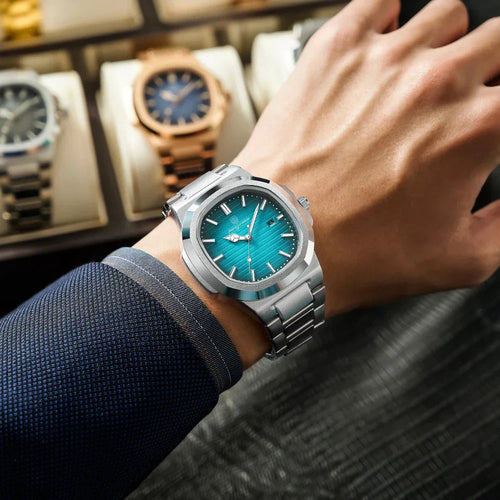 Casvian Foundation: Stainless Steel Watch