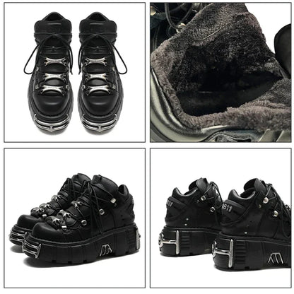 Rebel Rider Punk Ankle Shoes