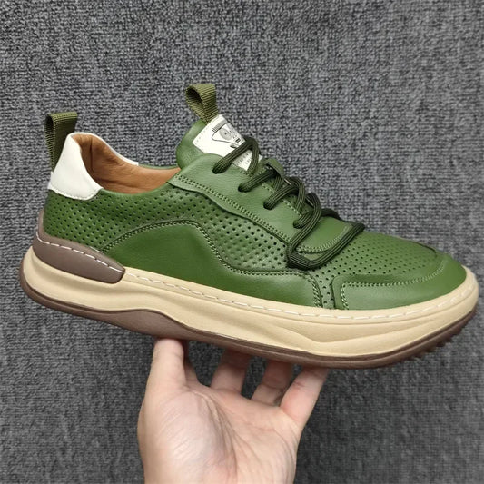 Midtown Leather Sneakers