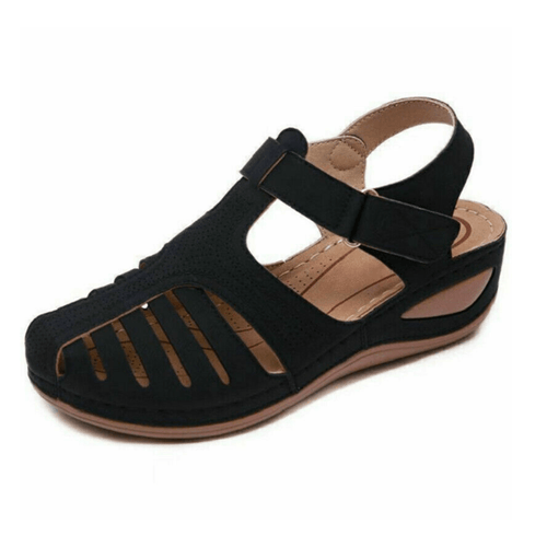 Hollow Closed Toe Orthopedic Sandal For Women