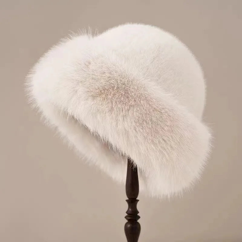 Chic plush hat – winter edition 2025