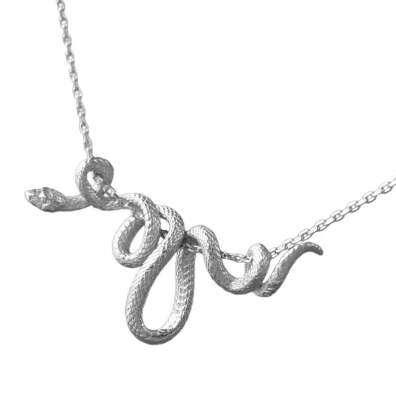 Serpent's Oath Chain Necklace