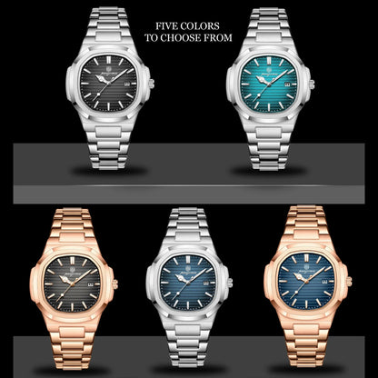 Casvian Foundation: Stainless Steel Watch