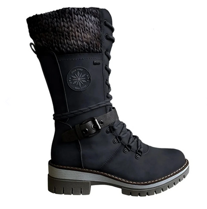 Sara - Lace-Up Winter Boots