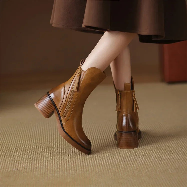 Grazia - Leather Boots