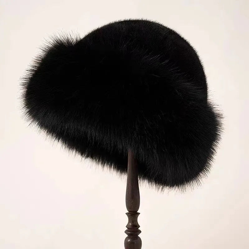Chic plush hat – winter edition 2025