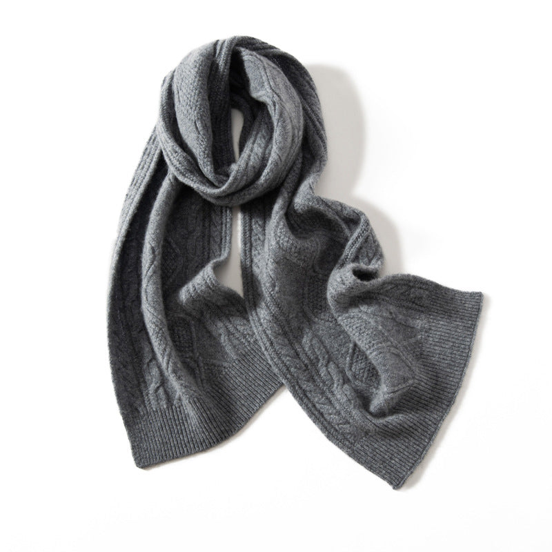 Winter Grace Textured Scarf