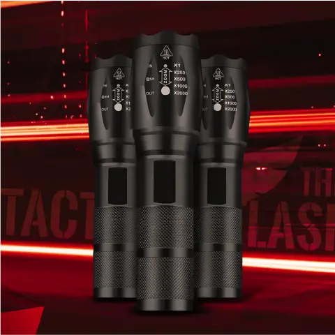 Lumen Pro - Multifunctional flashlight for pure brightness and safety