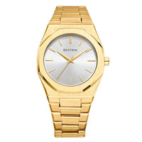 Gold / White